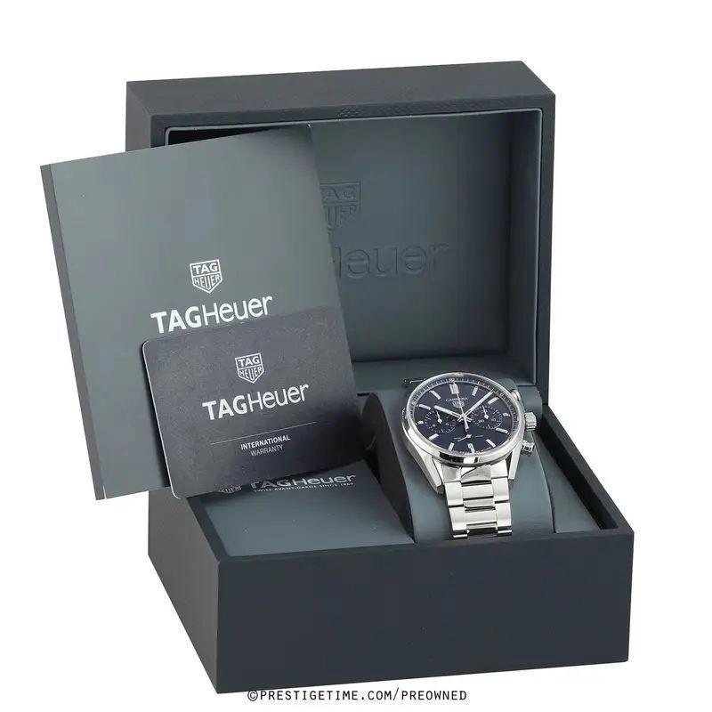 Tag Heuer Blue Dial Chronograph 2
