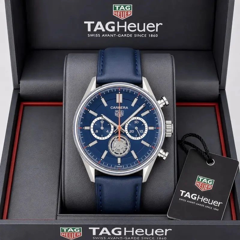 Tag Heuer Blue Dial Chronograph 2