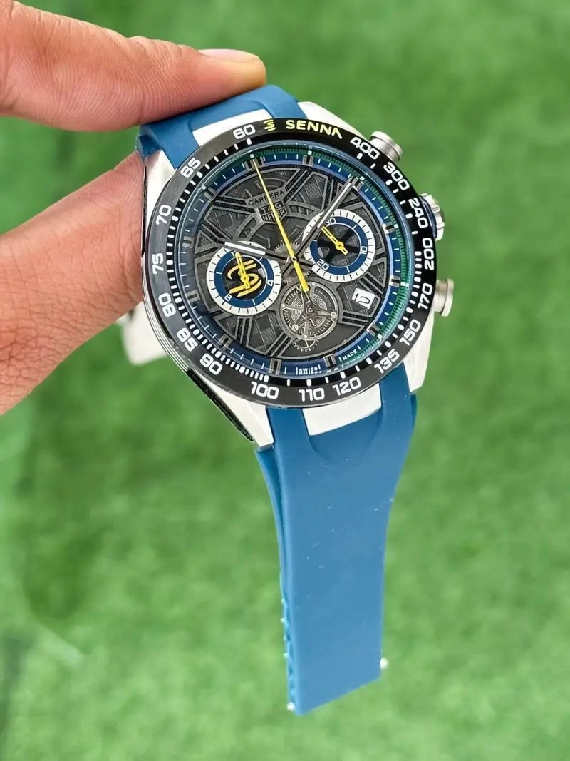 Tag Heuer Blue Senna Edition 4