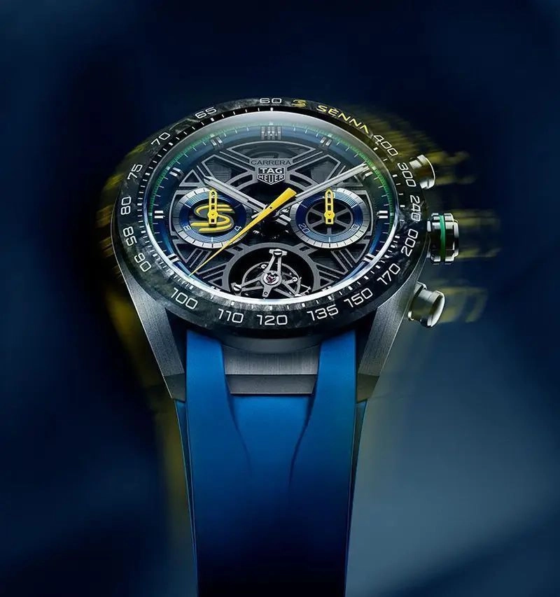 Tag Heuer Blue Senna Edition 5
