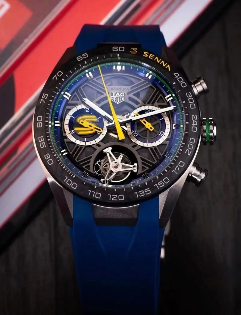 Tag Heuer Blue Senna Edition 6