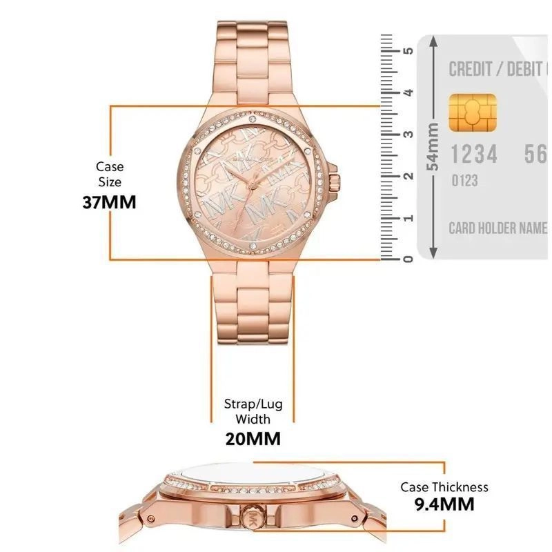 Michael Kors Rose Gold Dial Quartz 2
