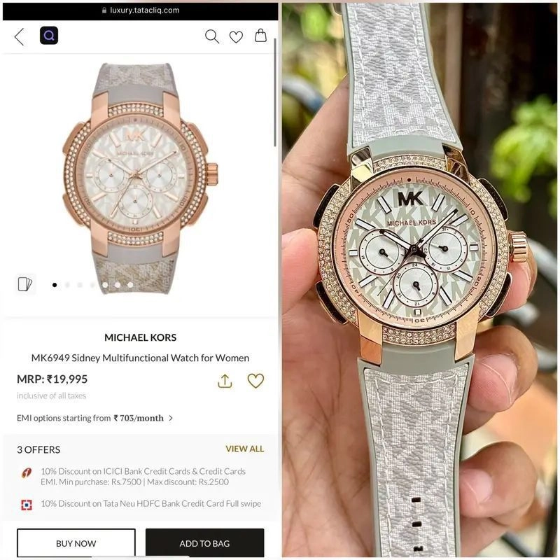 Michael Kors Sidney Monogram Dial 2