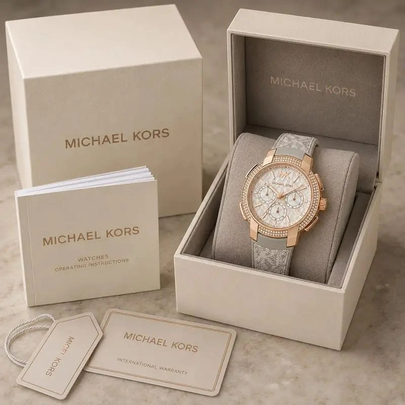 Michael Kors Sidney Monogram Dial 3