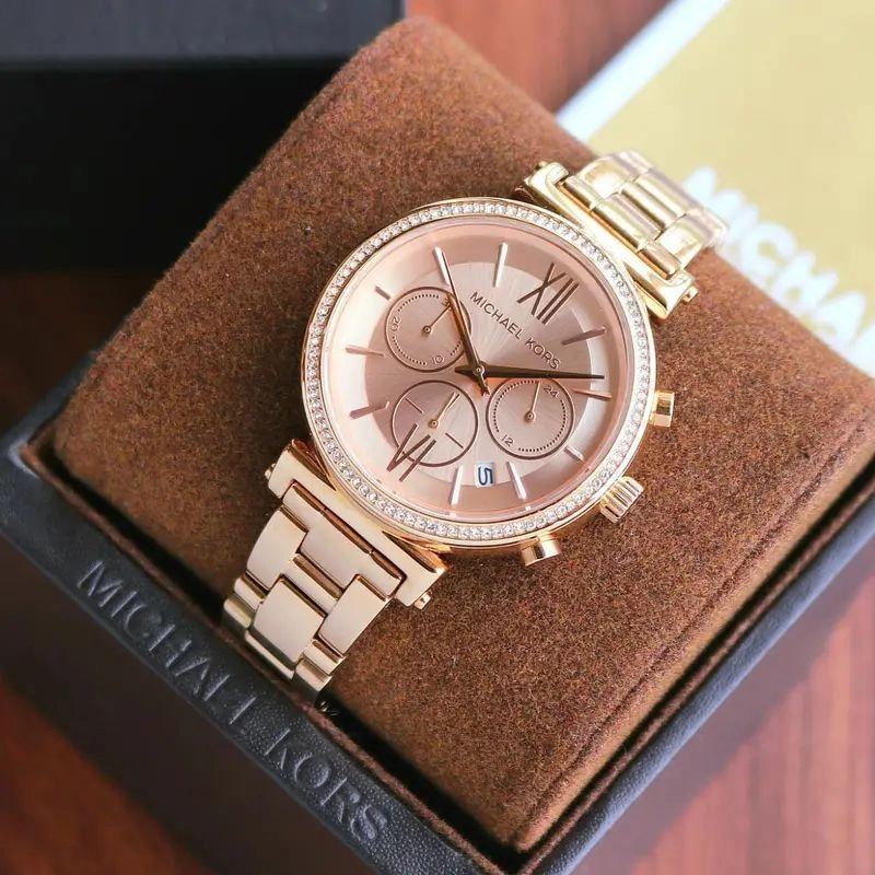 Michael Kors Sofie 38mm Rose Gold Quartz 2