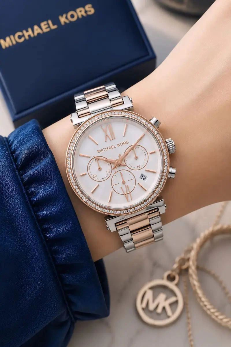Michael Kors Sofie White Dial 3