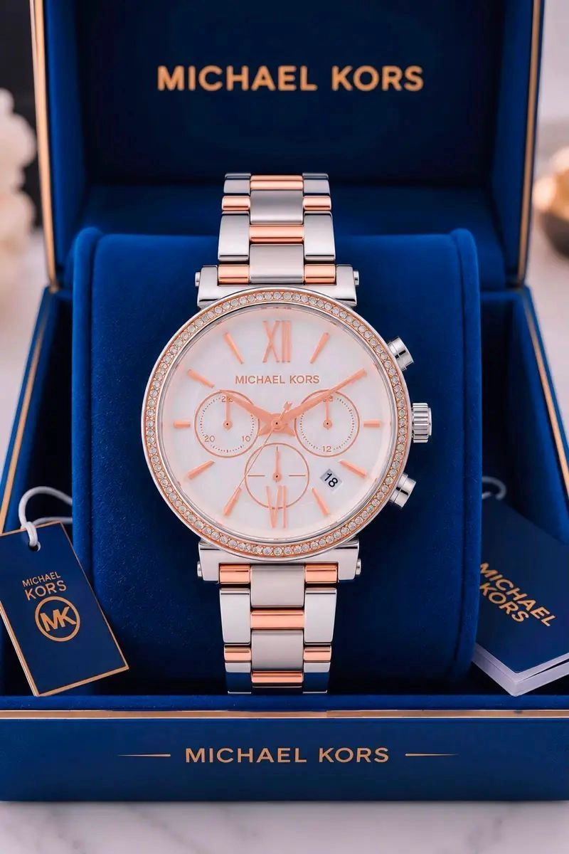 Michael Kors Sofie White Dial 4