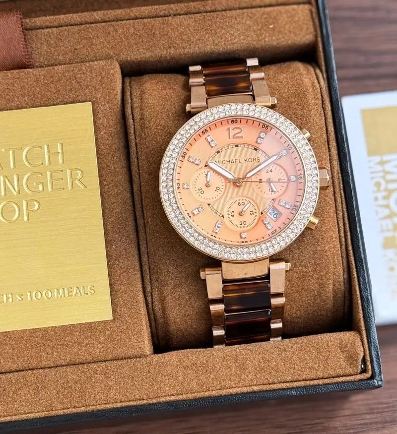 Michael kors timeless chic Chronograph 3