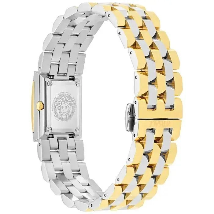 Versace PVD Gold Tone Quartz 3