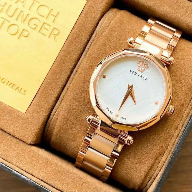 Versace Rose Gold Quartz 1