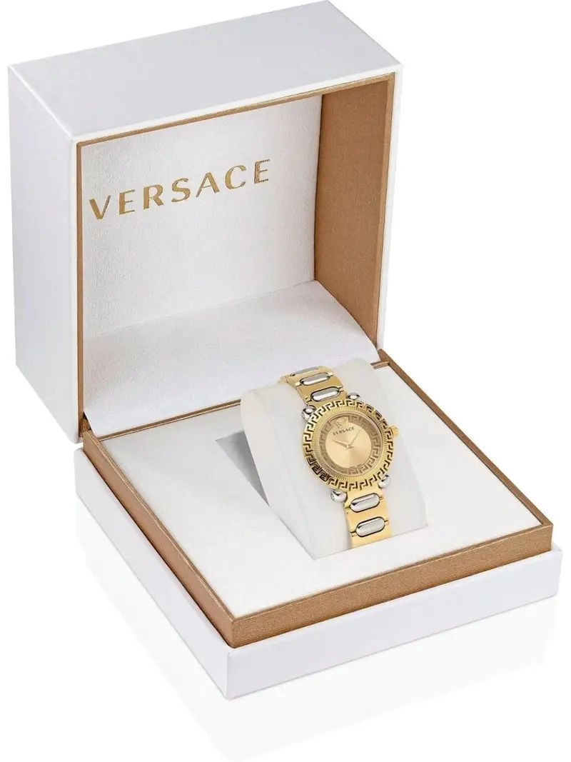 Versace Two-Tone Gold Dial Quartz 2