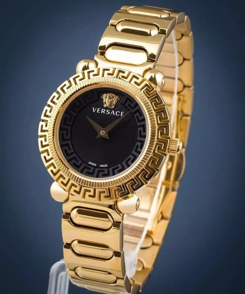 Versace VE6I00423 Black Dial Gold 3