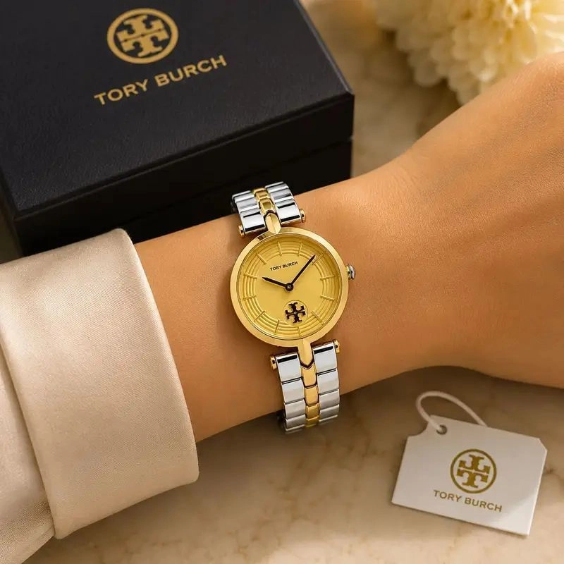 Tory Burch Kira Ivory Two-Tone 1