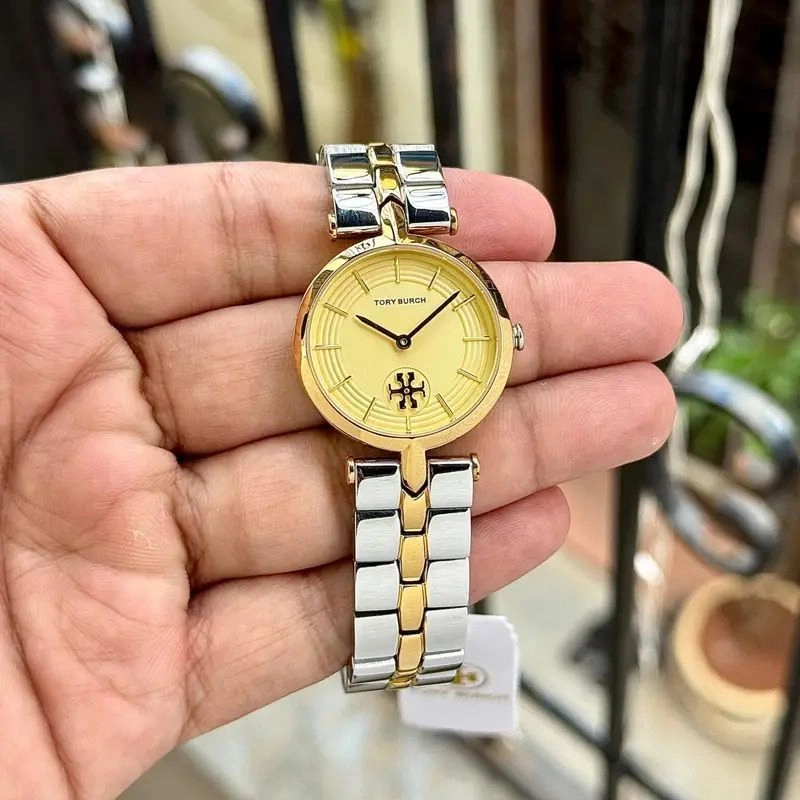 Tory Burch Kira Ivory Yellow Dial 2