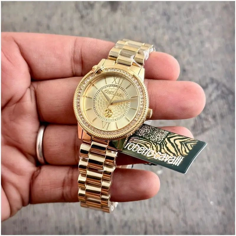Roberto Cavalli Lucente Champagne Gold Dial 1