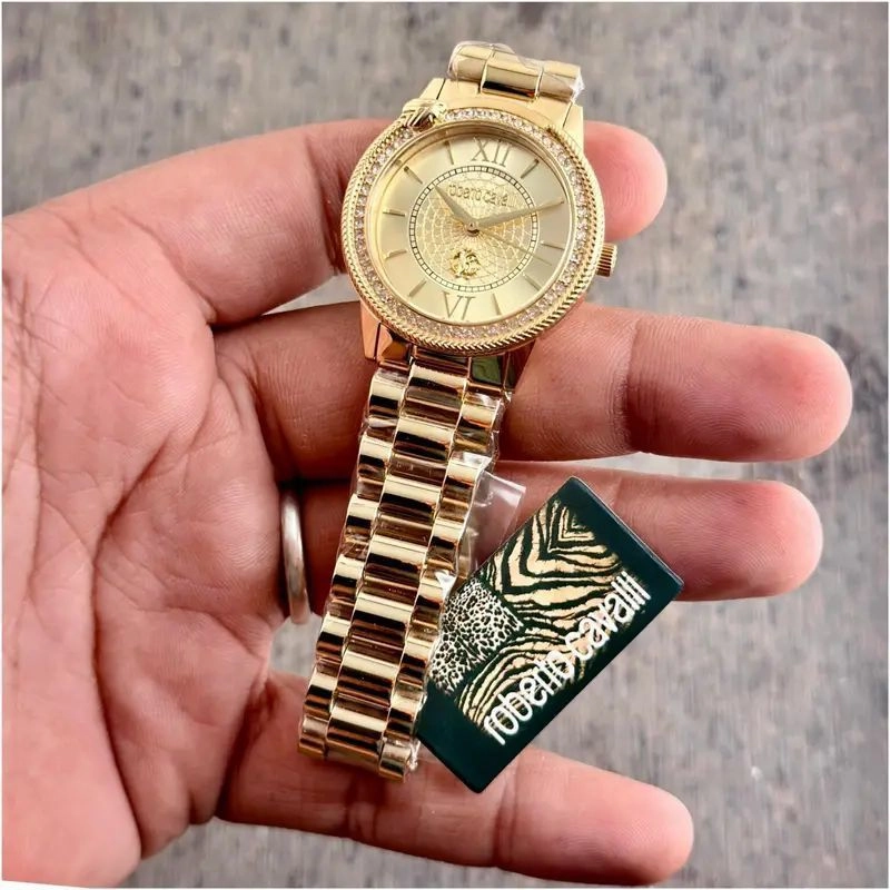 Roberto Cavalli Lucente Champagne Gold Dial 2
