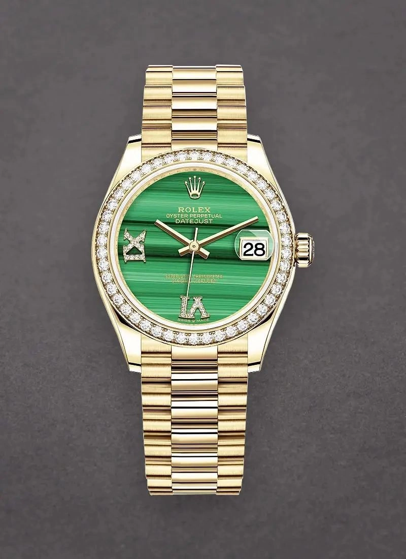Rolex Datejust Green Malachite-Style Dial 2
