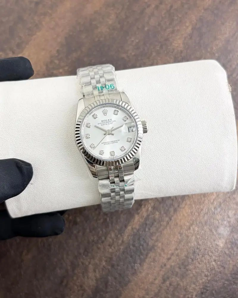 Rolex Datejust Silver Diamond Series 1