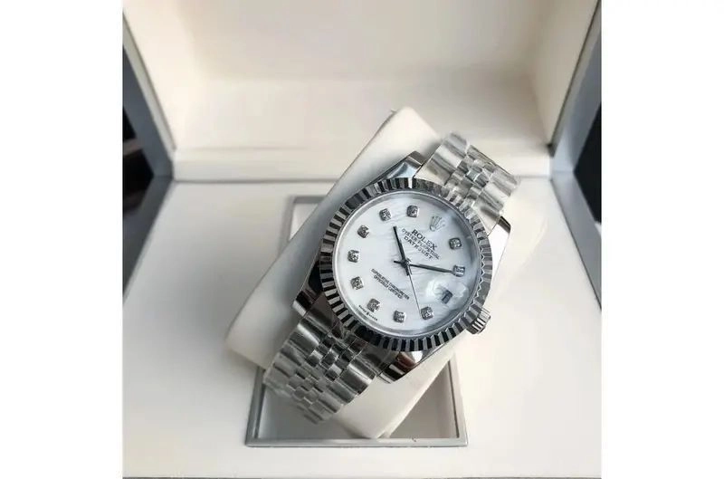 Rolex Datejust Silver Diamond Series 2