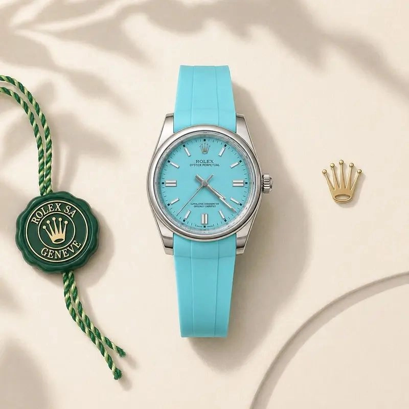 Rolex oyster perpetual tiffany blue edition 3