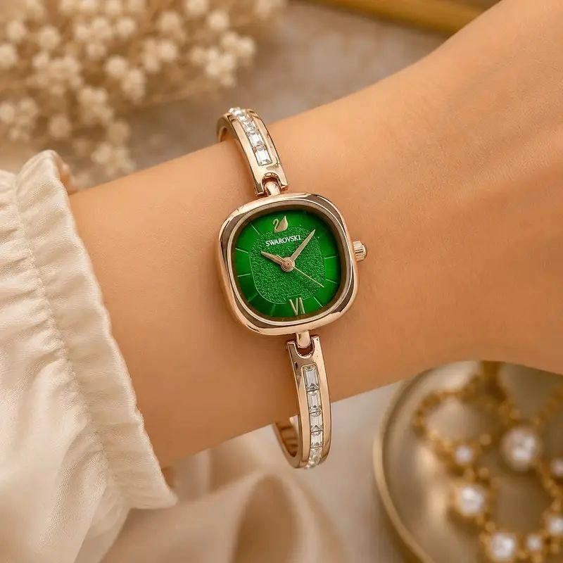 Swarovski Elegant Deep Green Dial 3