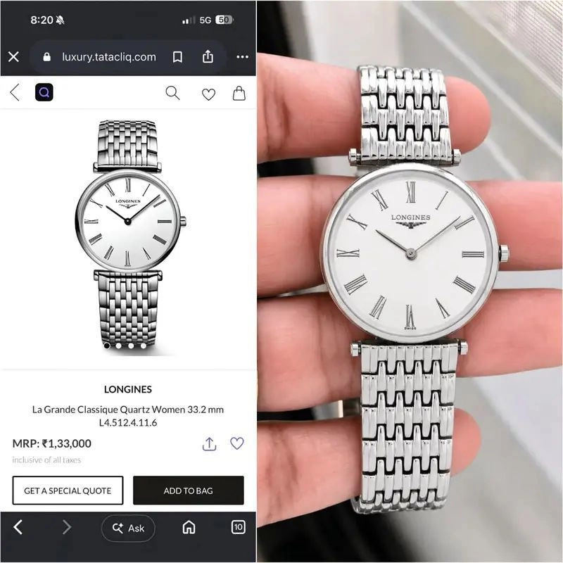 Longines La Grande Classique White dial 5