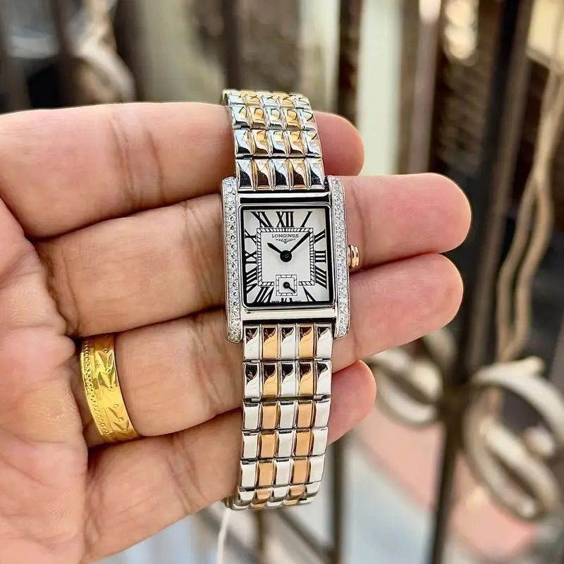 Longines Mini DolceVita Silver Textured 2