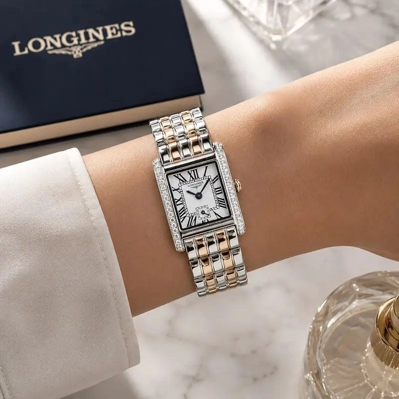 Longines Mini DolceVita Silver Textured 5