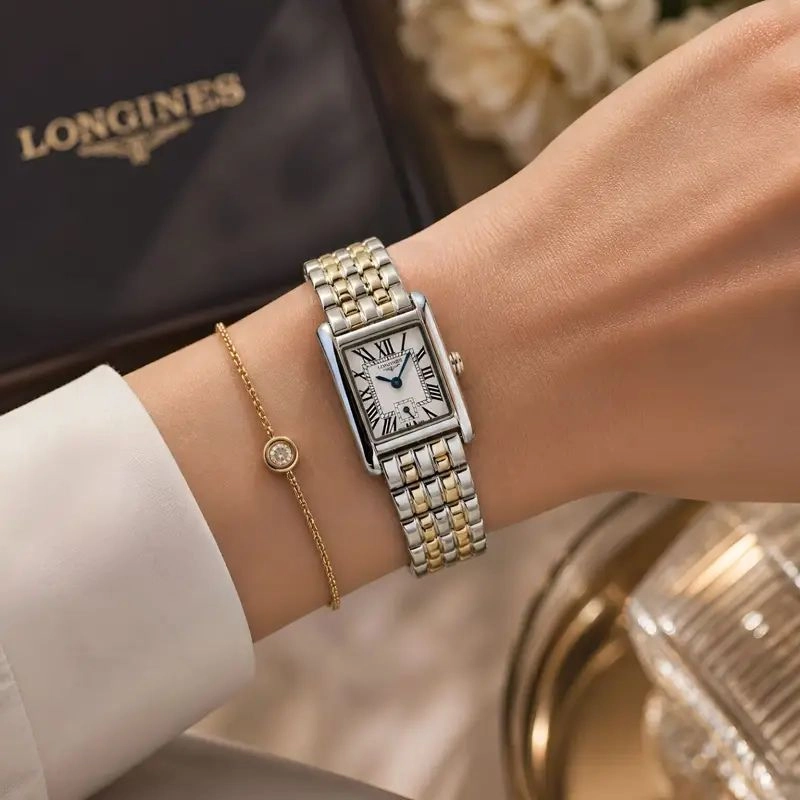 Longines Mini DolceVita Two-Tone Roman Dial 3