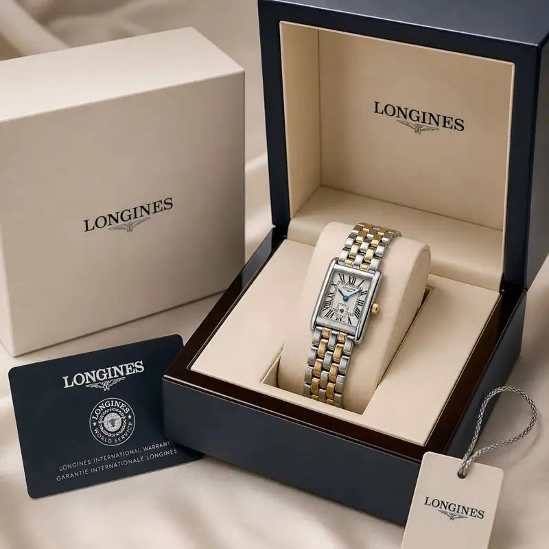 Longines Mini DolceVita Two-Tone Roman Dial 4