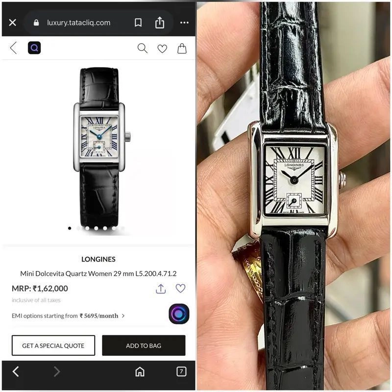 Longines Mini Dolcevitta Silver 2