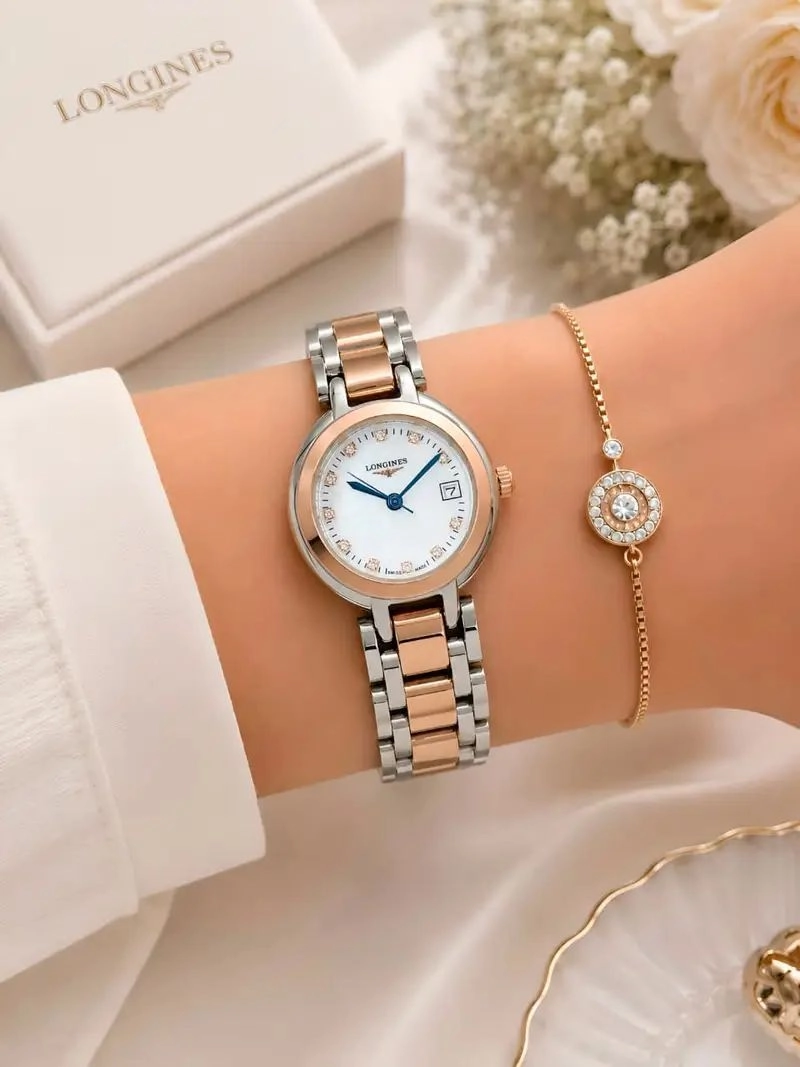 Longines PrimaLuna White Mother-of-Pearl 3
