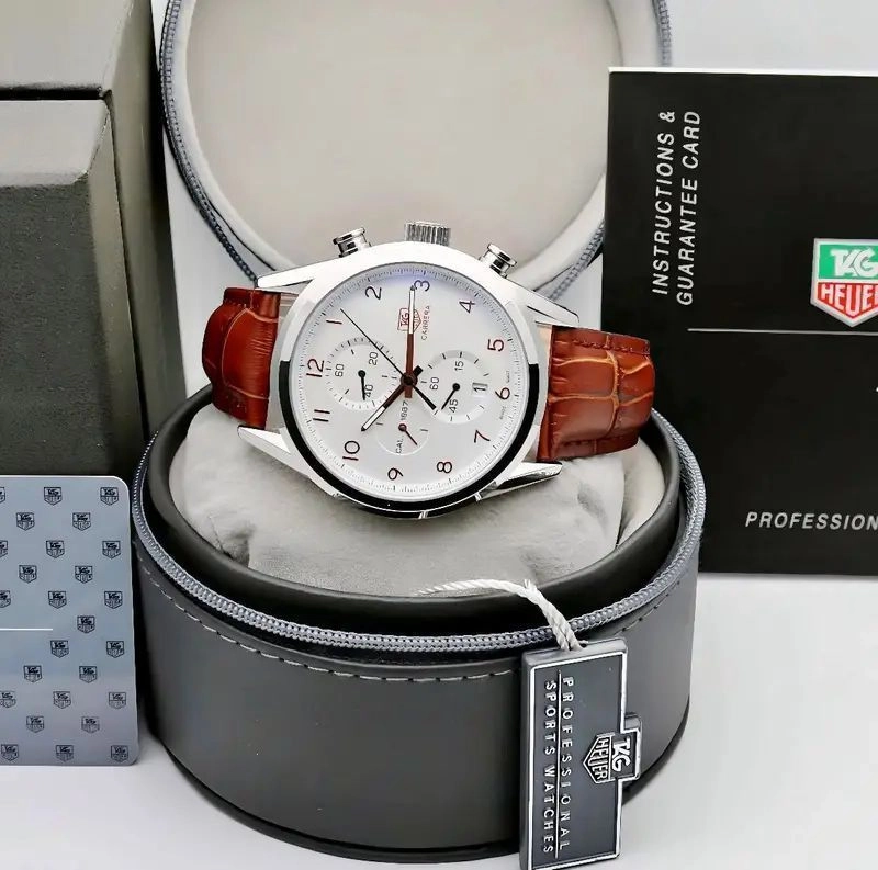 Tag Heuer Carrera 1887 Brown Chronograph 2