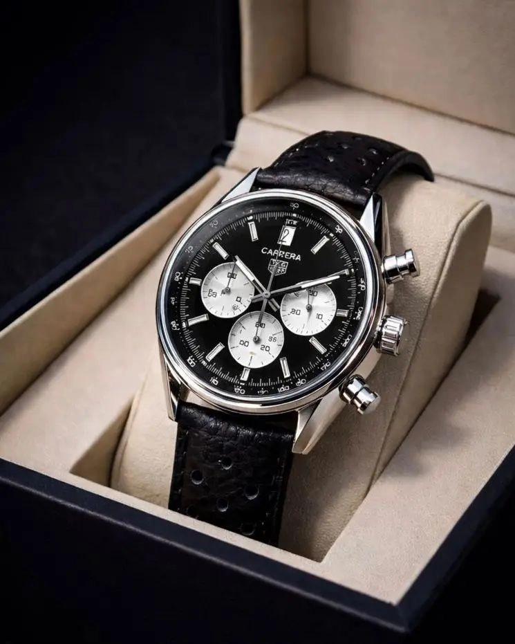 Tag Heuer Carrera Black & White Chronograph 1