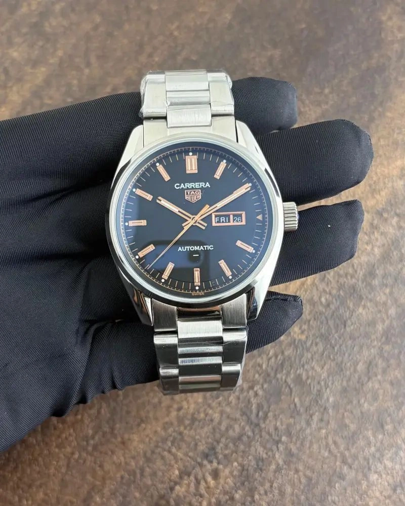 Tag Heuer Carrera Blue Day Date 1