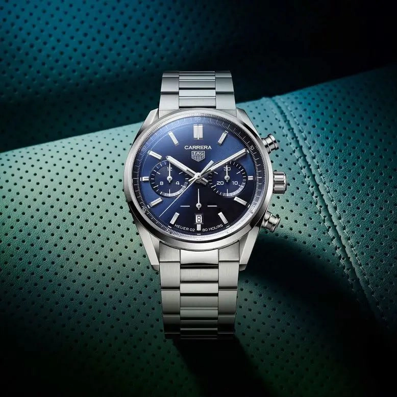 Tag Heuer Carrera Blue Dial Chronograph 1