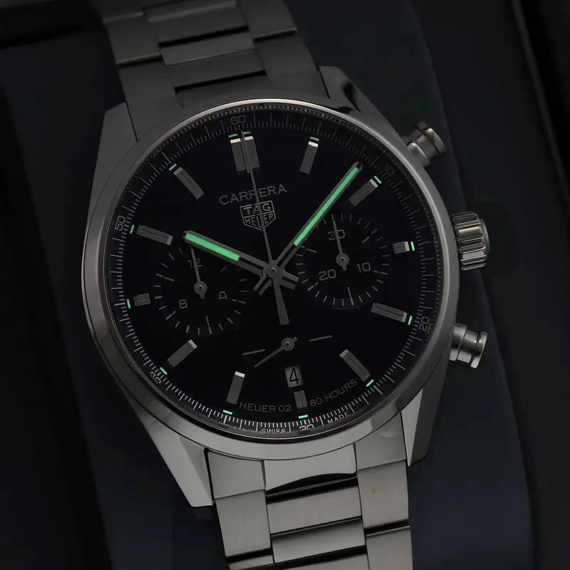 Tag Heuer Carrera Blue Dial Chronograph 2