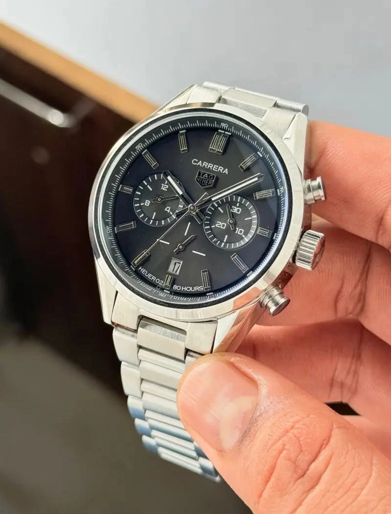 Tag Heuer Carrera Bold Black Dial Quartz 4
