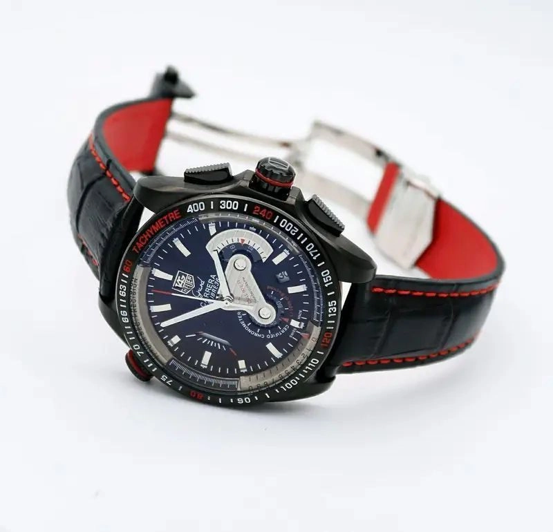 Tag Heuer Carrera Calibre Black Dial 3