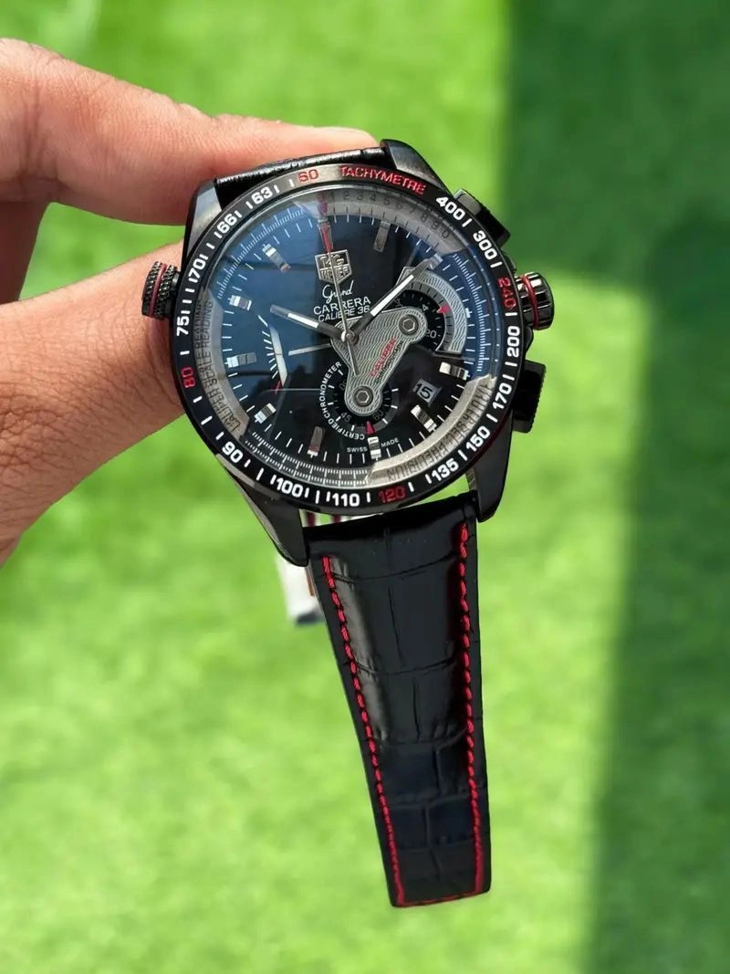 Tag Heuer Carrera Calibre Black Dial 5