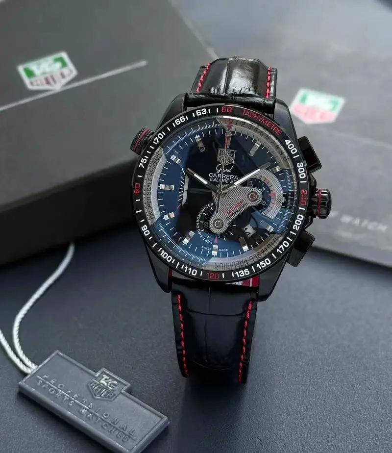 Tag Heuer Carrera Calibre 36 Racing Black Dial 1