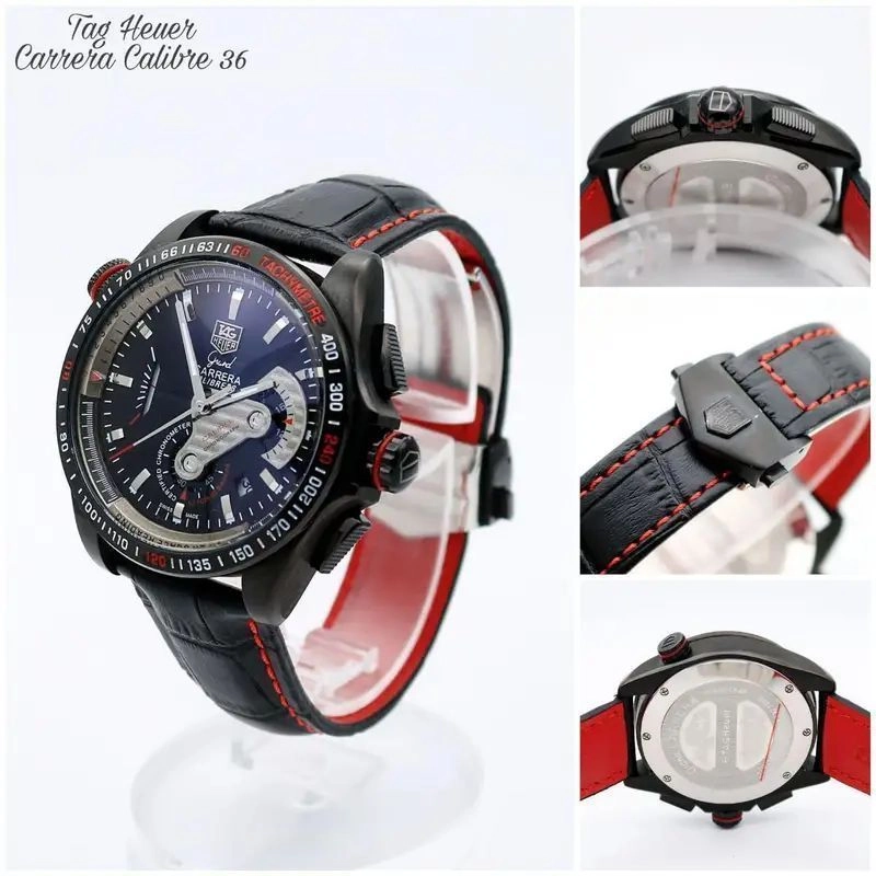 Tag Heuer Carrera Calibre 36 Racing Black Dial 4