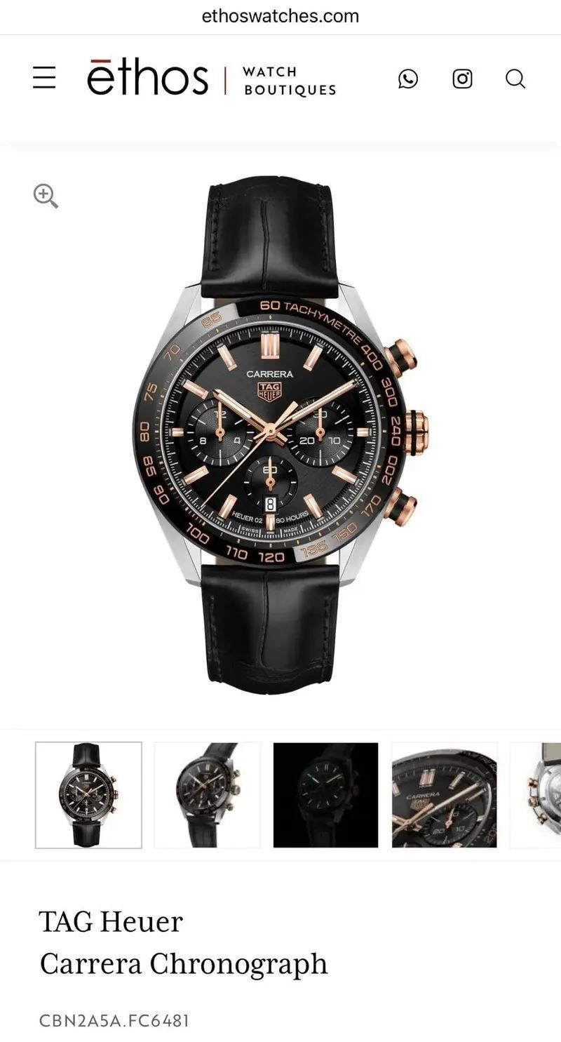 TAG Heuer Carrera Chronograph 2