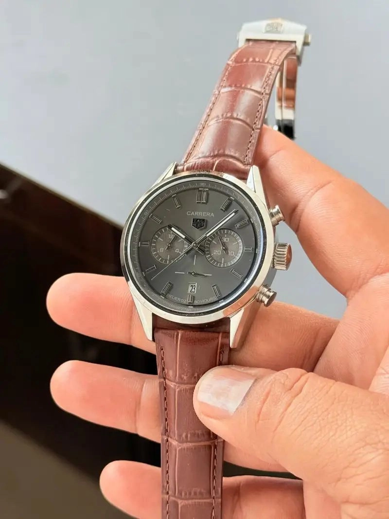 TAG Heuer Carrera Chronograph Grey Dial 6