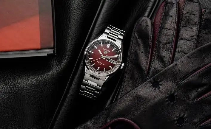 Tag Heuer Carrera Day Date Red Automatic 2