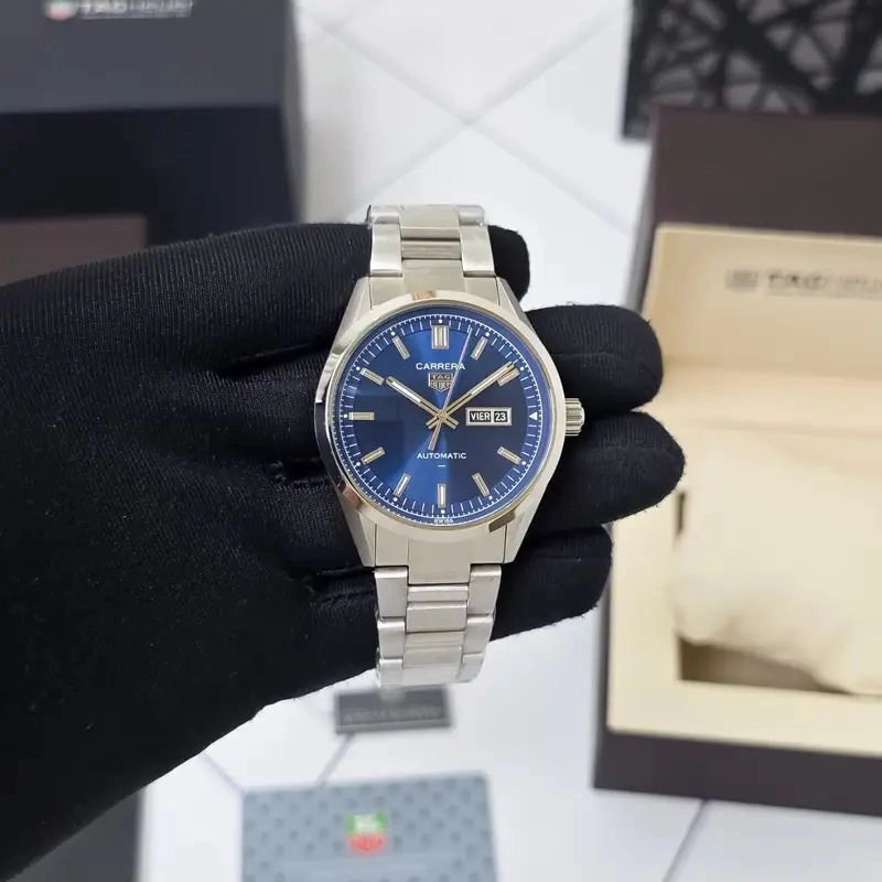 Tag Heuer Carrera Day-Date Silver 1