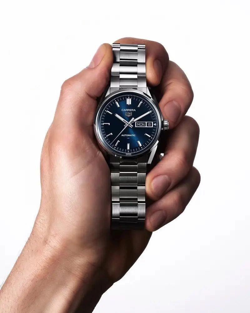 Tag Heuer Carrera Day-Date Silver 4