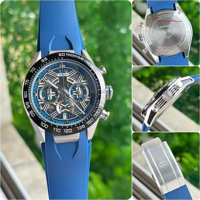Tag Heuer Carrera Extreme Sports Chronograph Blue 4