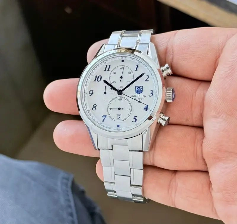 TAG Heuer Carrera Heritage CAR2114.BA0724 Blue Dial 6