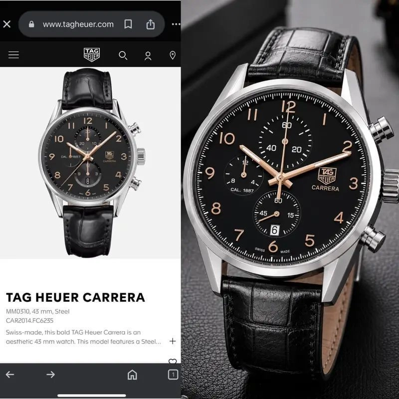 Tag Heuer Carrera Heritage Chronograph 5